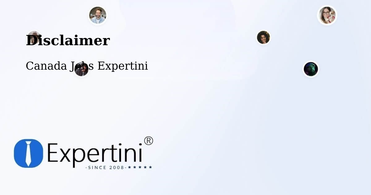 Disclaimer – Provost - Canada Jobs Expertini