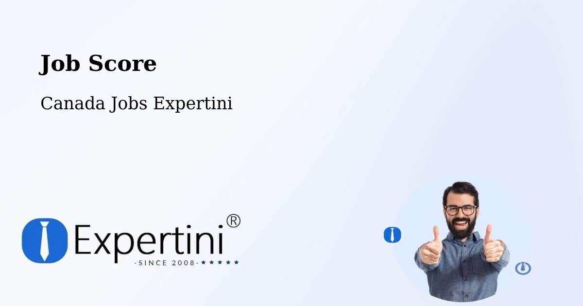 Job Score & Job Description Score Tool – Provost - Canada Jobs Expertini