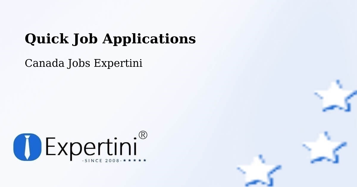 Quick Apply Feature – Provost - Canada Jobs Expertini